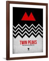 Twin Peaks-David Brodsky-Framed Art Print