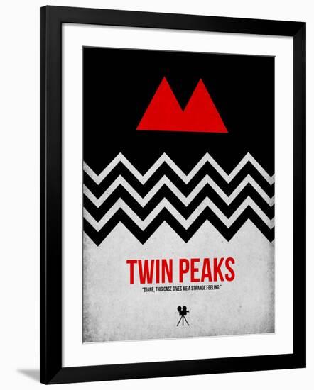 Twin Peaks-David Brodsky-Framed Art Print