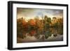 Twin Pond Reflections-Jessica Jenney-Framed Giclee Print