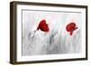 Twin Poppy-Ata Alishahi-Framed Giclee Print