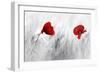 Twin Poppy-Ata Alishahi-Framed Giclee Print