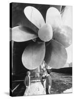 Twin Screw Propeller of New Cunard Liner 'Queen Elizabeth II'-Terence Spencer-Stretched Canvas