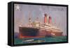 Twin-Screw RMS Adriatic of the White Star Line, C1907-null-Framed Stretched Canvas