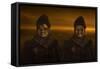 Twin sisters-Johan Lilja-Framed Stretched Canvas