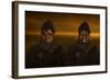 Twin sisters-Johan Lilja-Framed Giclee Print