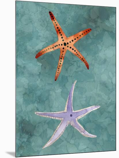 Twin Starfish III-Alicia Ludwig-Mounted Art Print