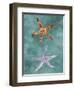 Twin Starfish III-Alicia Ludwig-Framed Art Print