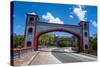 Twin Stone Arches in the Spanish Bridge, Umatac, Guam, Us Territory, Central Pacific, Pacific-Michael Runkel-Stretched Canvas