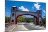 Twin Stone Arches in the Spanish Bridge, Umatac, Guam, Us Territory, Central Pacific, Pacific-Michael Runkel-Mounted Photographic Print