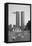 Twin Towers and Spanish Schooner-null-Framed Stretched Canvas