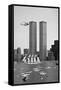 Twin Towers and Spanish Schooner-null-Framed Stretched Canvas