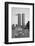 Twin Towers and Spanish Schooner-null-Framed Photographic Print