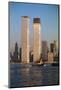 Twin Towers during Construction-null-Mounted Photographic Print