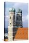 Twin Towers of Frauenkirche-null-Stretched Canvas