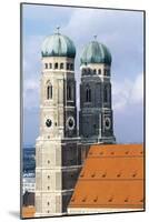 Twin Towers of Frauenkirche-null-Mounted Giclee Print