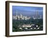 Twin Towers of the Petronas Building, Kuala Lumpur, Malaysia-Gavin Hellier-Framed Photographic Print