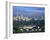 Twin Towers of the Petronas Building, Kuala Lumpur, Malaysia-Gavin Hellier-Framed Photographic Print