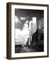 Twin Towers, World Trade Center (WTC), New York-null-Framed Photo