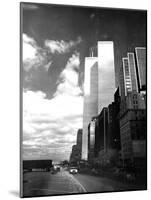 Twin Towers, World Trade Center (WTC), New York-null-Mounted Photo