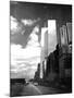 Twin Towers, World Trade Center (WTC), New York-null-Mounted Photo