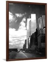 Twin Towers, World Trade Center (WTC), New York-null-Framed Photo