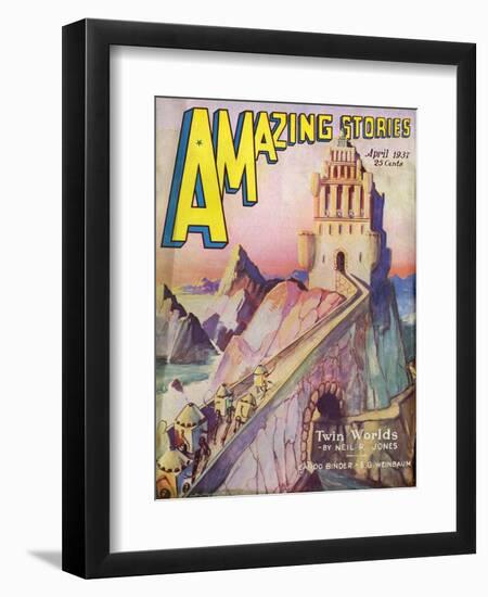 Twin Worlds-Leo Morey-Framed Art Print