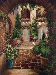 Courtyard Vista-Twindini-Laminated Art Print