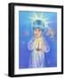 Twinkle Star with Candle-Judy Mastrangelo-Framed Giclee Print