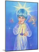 Twinkle Star with Candle-Judy Mastrangelo-Mounted Giclee Print