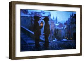 Twinkle Twinkle Little Flame-Tatyana Tomsickova-Framed Photographic Print