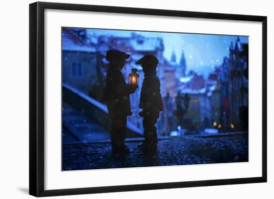 Twinkle Twinkle Little Flame-Tatyana Tomsickova-Framed Photographic Print