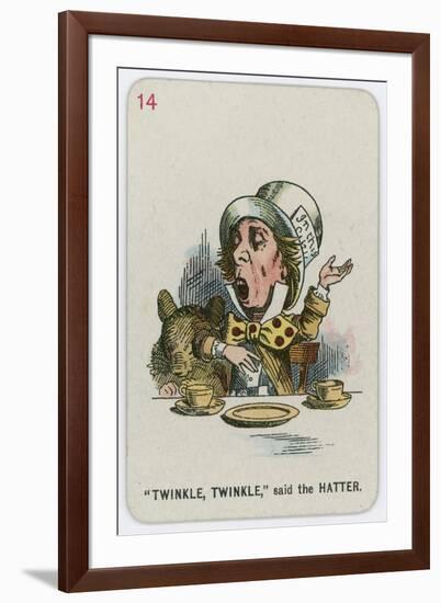 Twinkle, Twinkle, Said the Hatter-John Tenniel-Framed Giclee Print