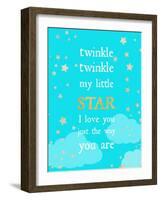 Twinkle Twinkle-Bella Dos Santos-Framed Art Print