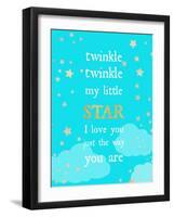 Twinkle Twinkle-Bella Dos Santos-Framed Art Print