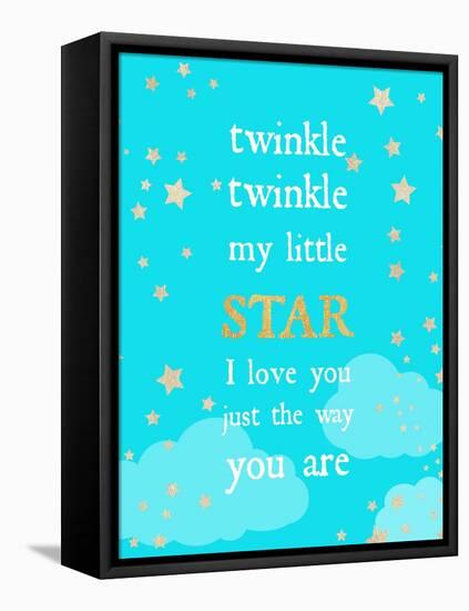 Twinkle Twinkle-Bella Dos Santos-Framed Stretched Canvas