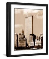 Twins From Statue Of Liberty-Igor Maloratsky-Framed Art Print