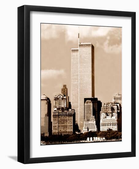 Twins From Statue Of Liberty-Igor Maloratsky-Framed Art Print