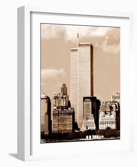 Twins From Statue Of Liberty-Igor Maloratsky-Framed Art Print