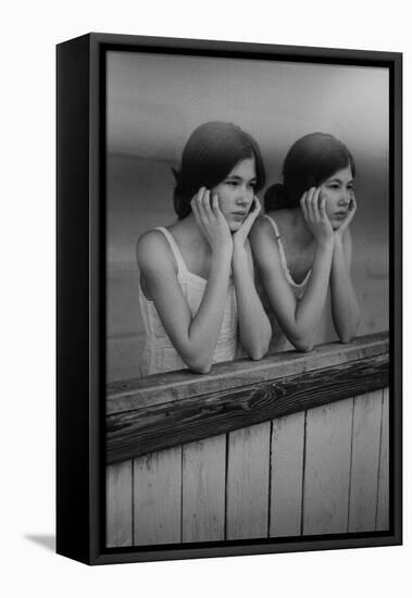 Twins-Michalina Wozniak-Framed Stretched Canvas