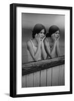 Twins-Michalina Wozniak-Framed Photographic Print