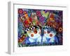 Twins-Oxana Zaika-Framed Giclee Print