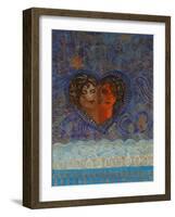 Twinsouls, 2007-Sabira Manek-Framed Giclee Print