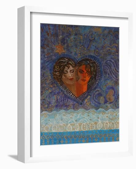 Twinsouls, 2007-Sabira Manek-Framed Giclee Print