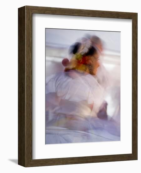 Twirling Female Dancer, San Miguel De Allende, Mexico-Nancy Rotenberg-Framed Photographic Print