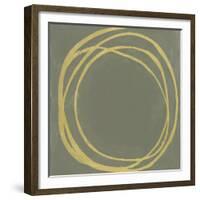 Twist I (gray-green)-Cathe Hendrick-Framed Art Print