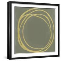 Twist I (gray-green)-Cathe Hendrick-Framed Art Print