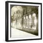 Twisted Columns in the Cloister, Basilica of St Paul Outside the Walls, Rome, Italy-Underwood & Underwood-Framed Photographic Print