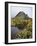 Twisted Lakes and Little Horn, Cradle Mountain-Lake St. Clair National Park, Tasmania, Australia-Jochen Schlenker-Framed Photographic Print