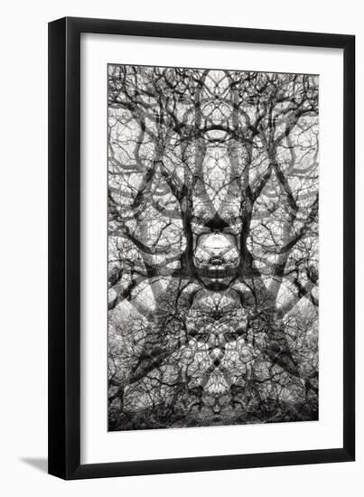 Twisted Tree, 2021 (photograph)-Ant Smith-Framed Giclee Print