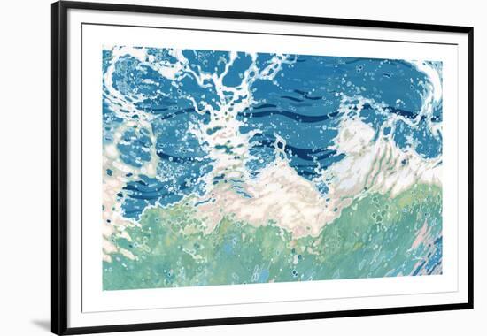 Twisting and Twirling Waves-Margaret Juul-Framed Giclee Print